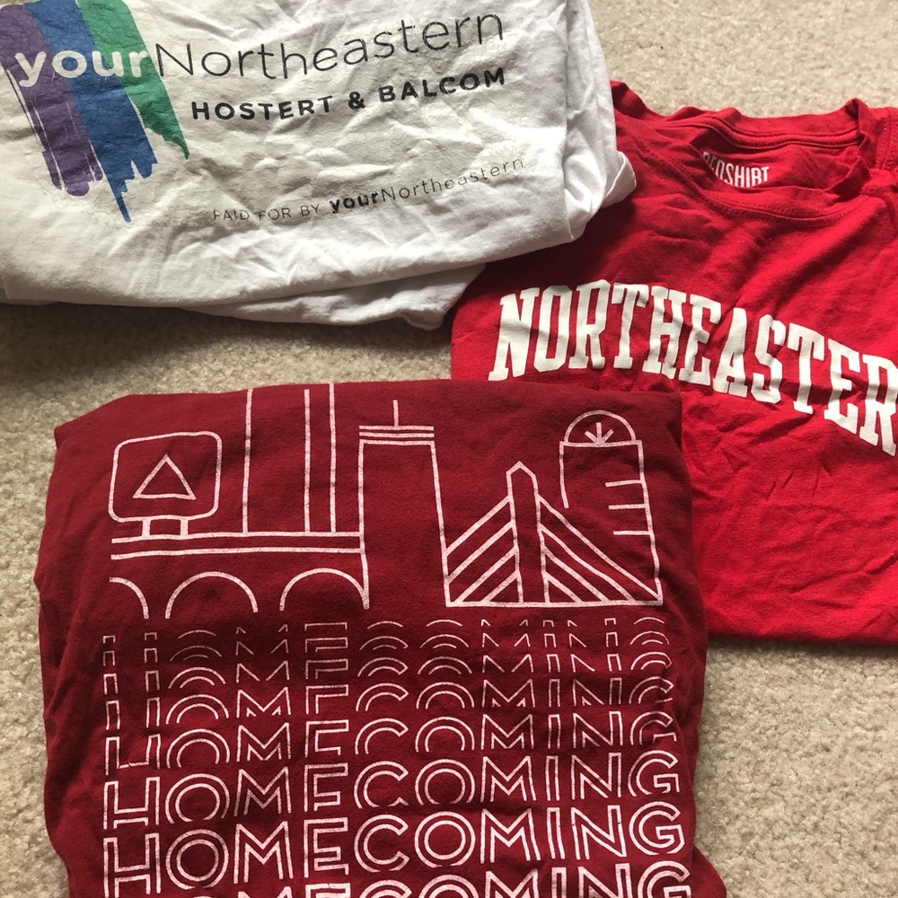 Northeastern University t-shirt bundle!